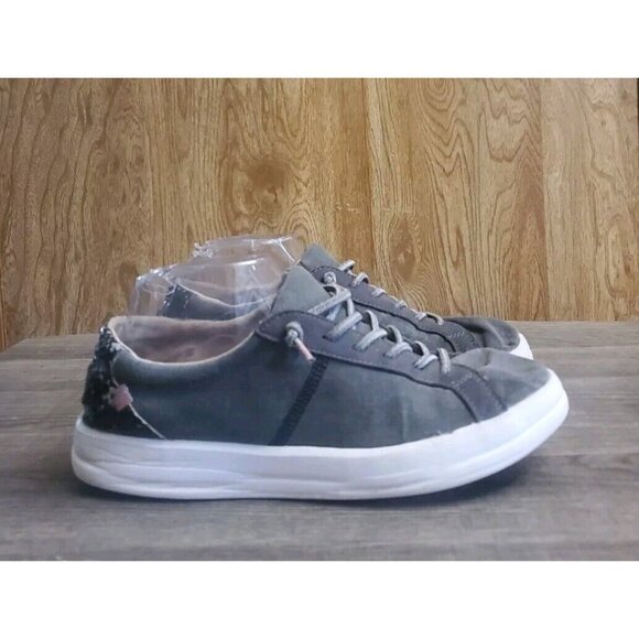 Hey Dude Shoes - Hey Dude Karina Jet Black Snake Design Slip On Shoes Women’s Size 8